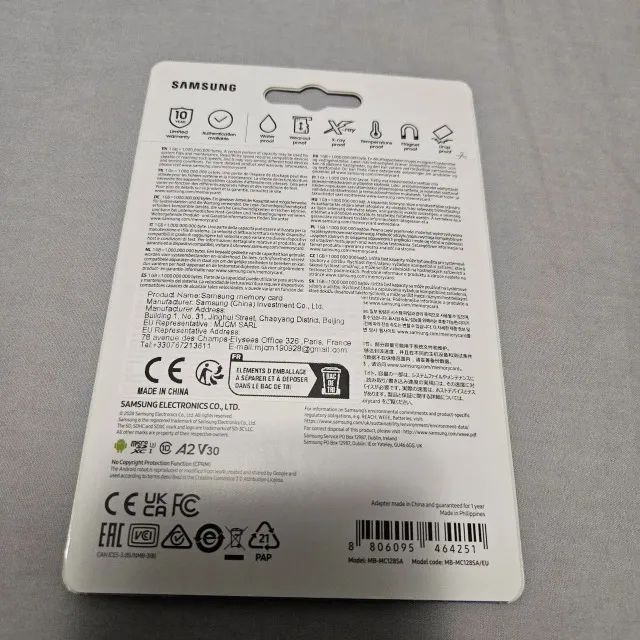 Cartão de memória Samsung EVO Plus 128gb MicroSDXC - Foto 3