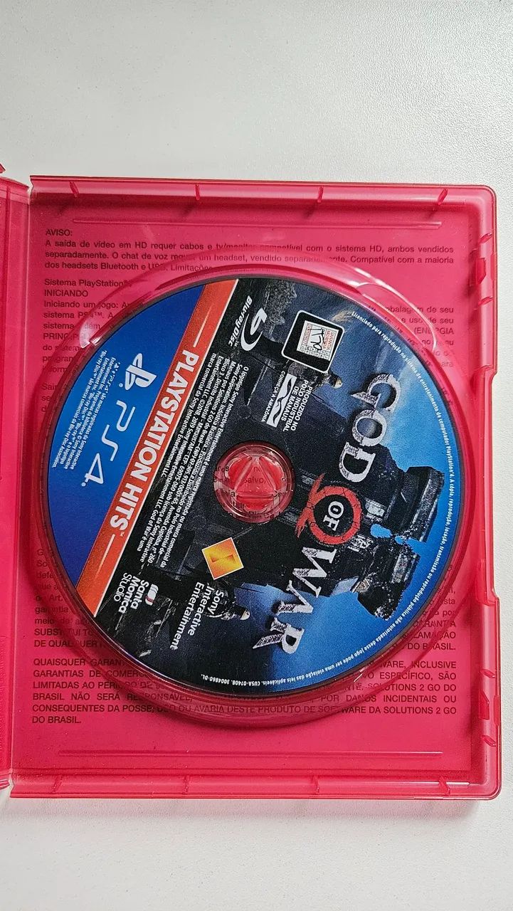 Jogo God of War 4 PS4 Original Fisico - Foto 3