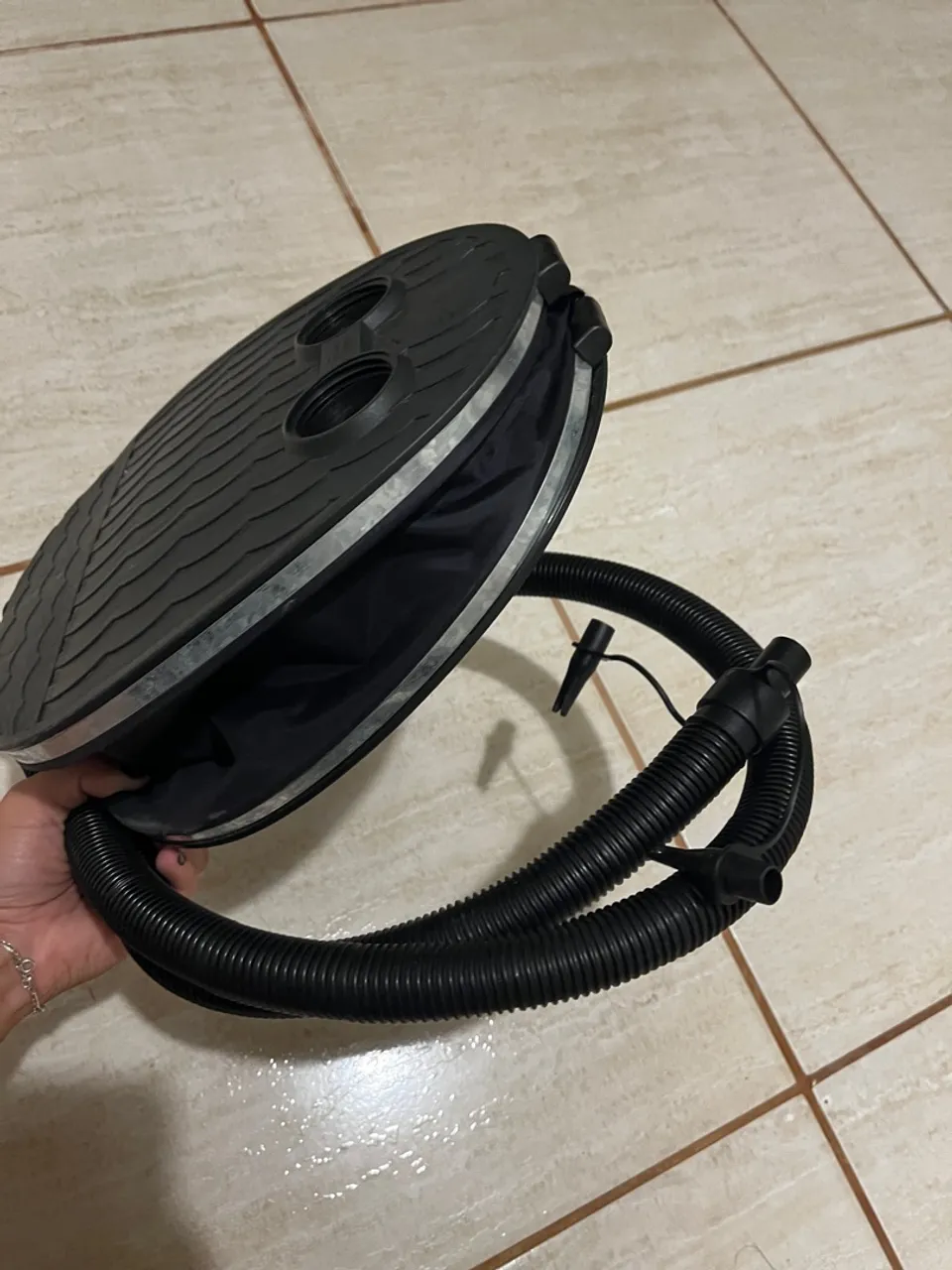 Bomba de Pé Quechua para Infláveis