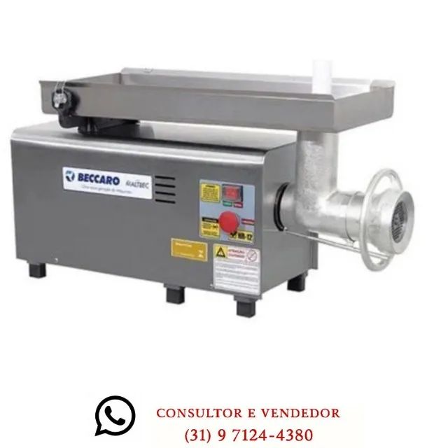 Moedor de Carne Beccaro Boca 22 Profissional 