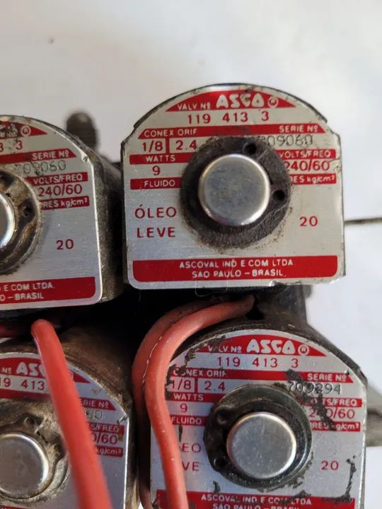 Válvula conando  4  vl eletrica Asca 119 413 3