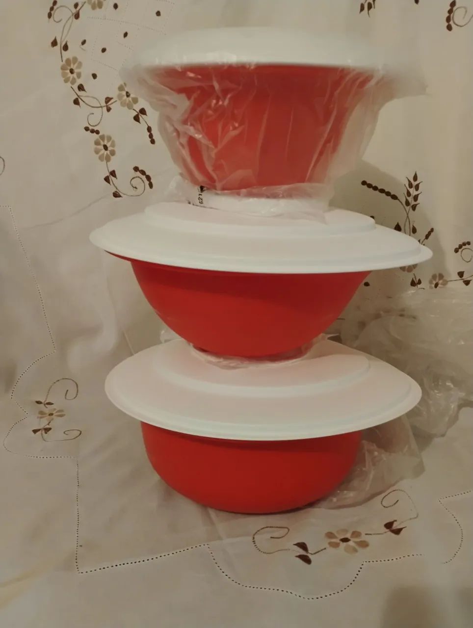 de tigelas batedeira  pró da Tupperware 