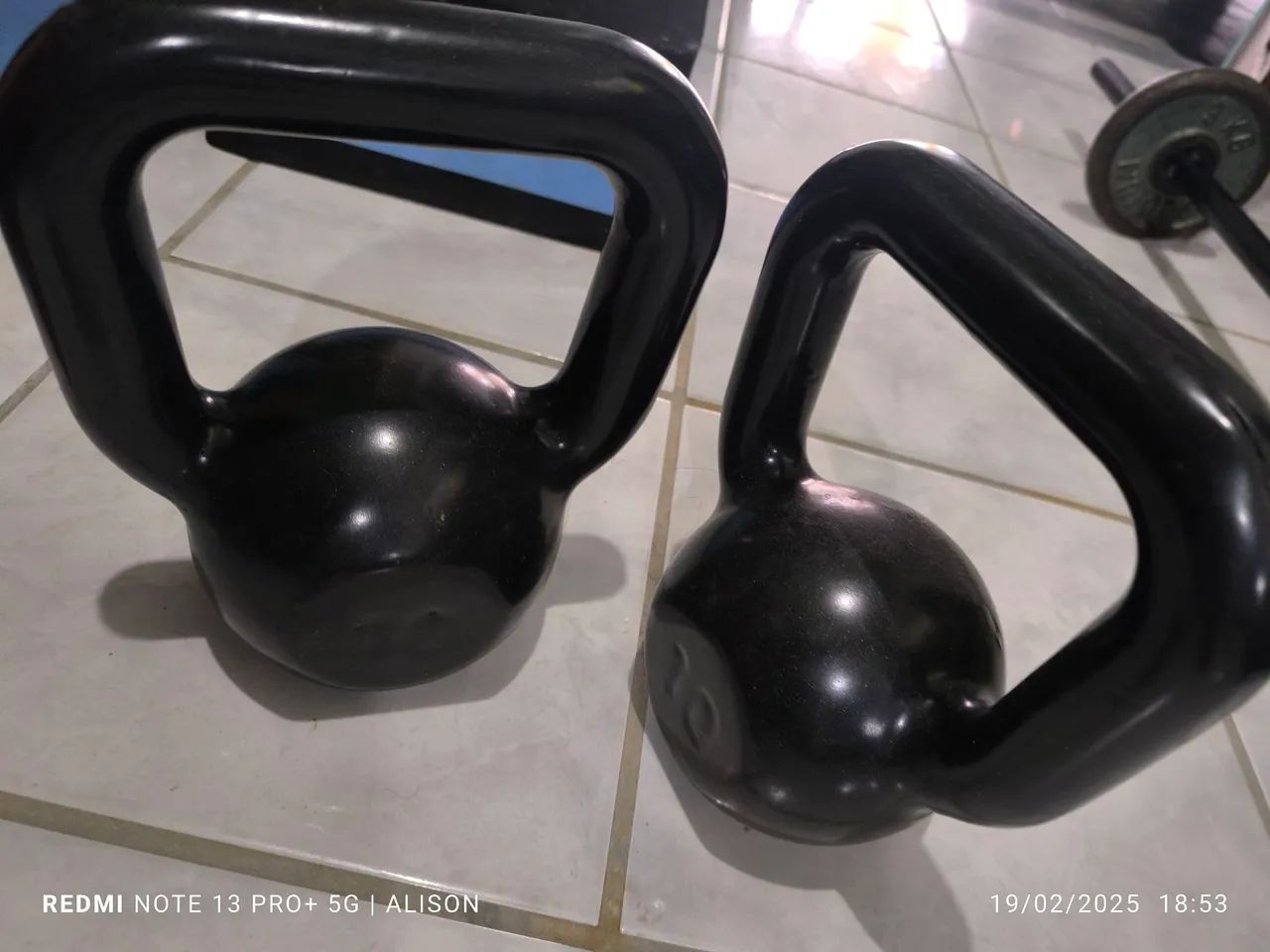 Kit academia em ótimo estado  - Foto 5