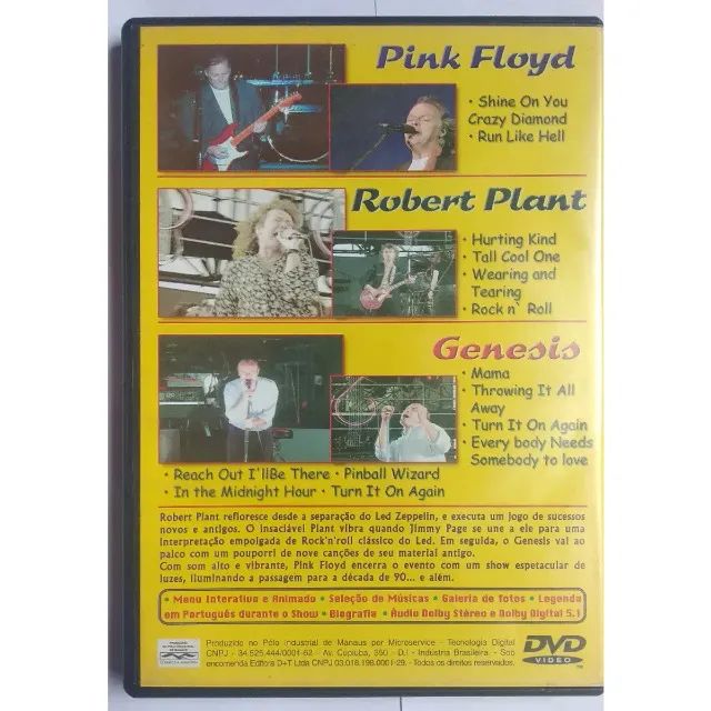 dvd stars live 2 pink floyd genesis - Foto 2