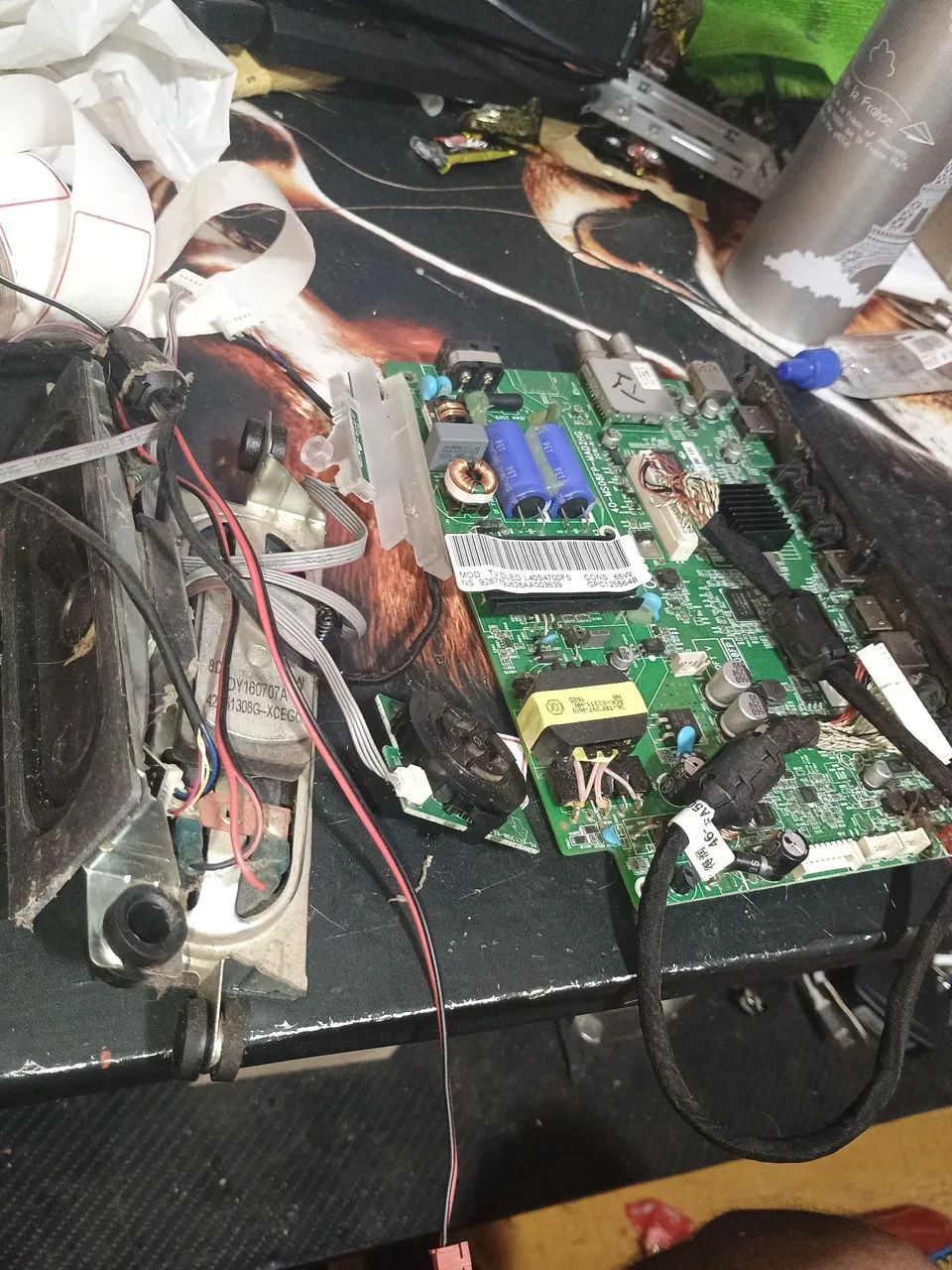 Placa principal tv DLED L40S4700FS completa igual a foto - Foto 2