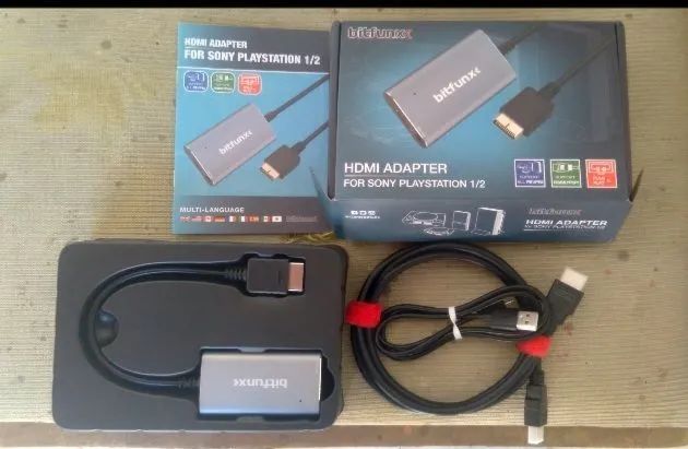 Bitfunx Ps1 Hdmi Adaptor Bitfunx HDMI Adapter Lead For Sony PS2
