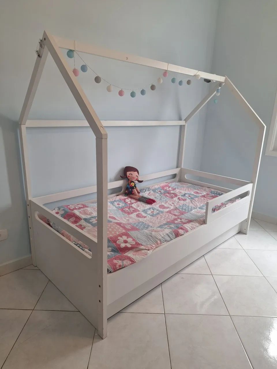 Cama infantil com bicama (sem colchão)