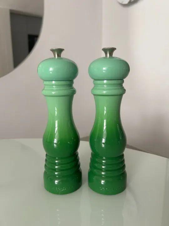 Kit moedor de sal e de pimenta Le Creuset verde - Foto 2