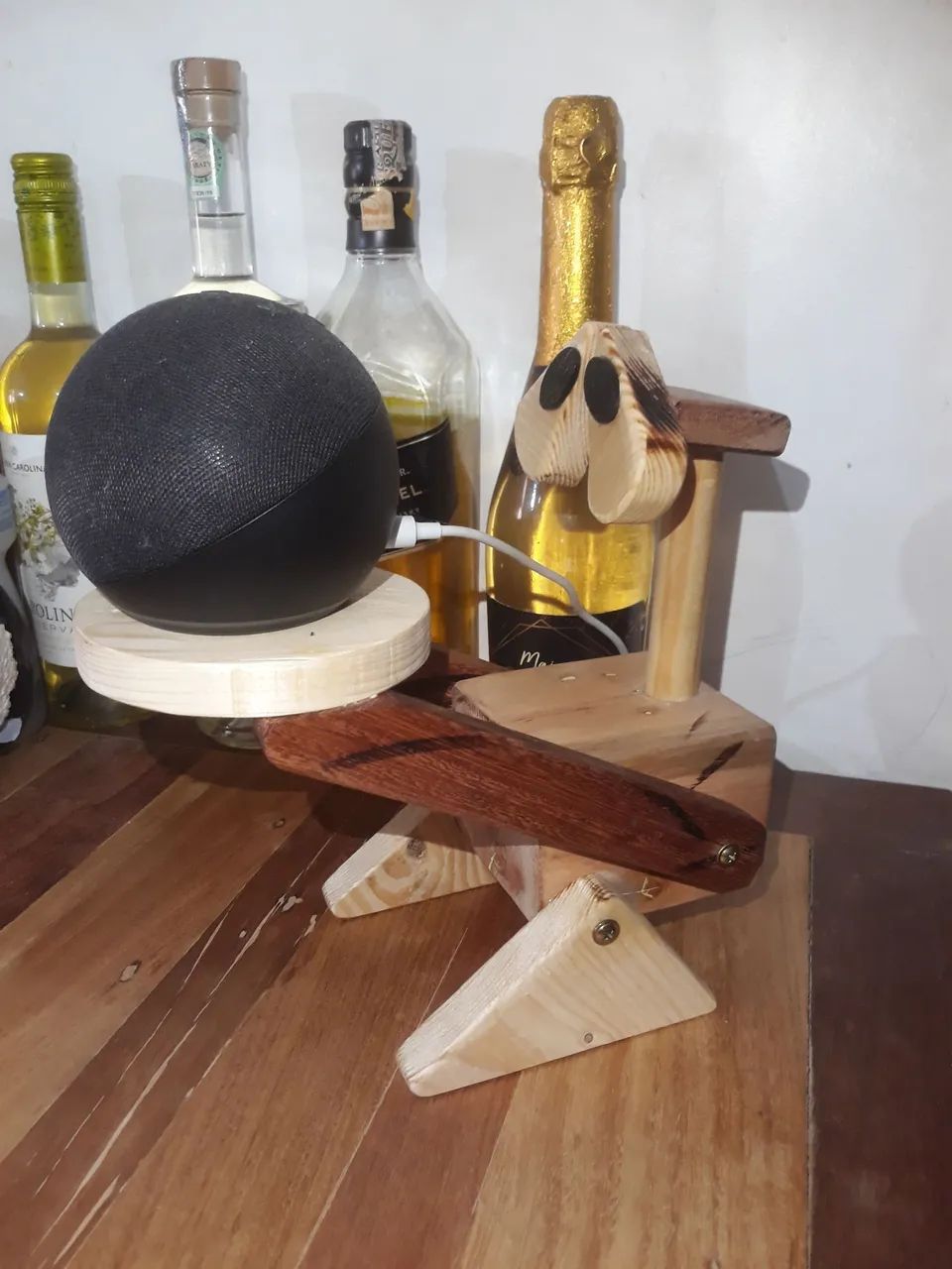 Lindo expositor  temático  para pequenos vasos de plantas ou outros objetos.  - Foto 6