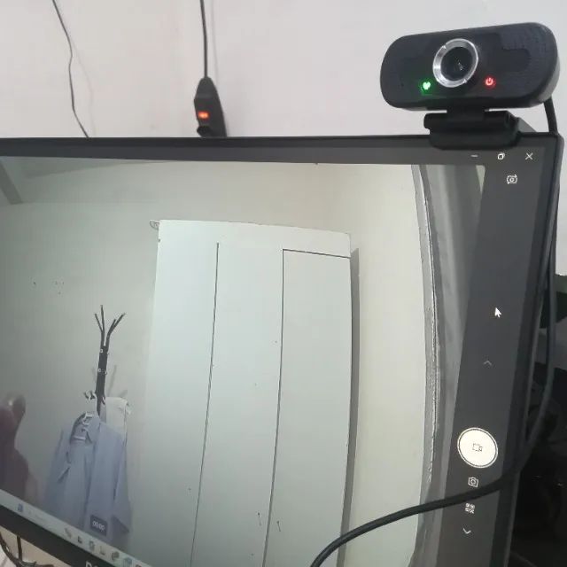 Webcam USB Full HD 1080P WB com Microfone Ângulo 110° e Tripé - Foto 2