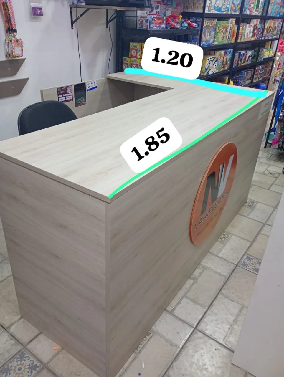 Balcão pra loja