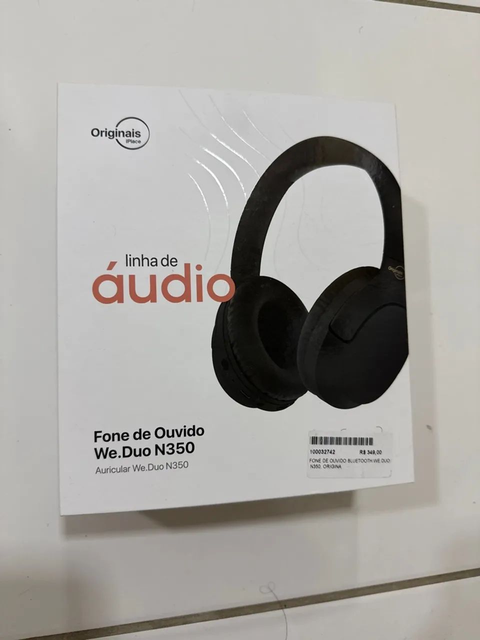 Fone de ouvido We.duo N350 da marca Originals IPlace