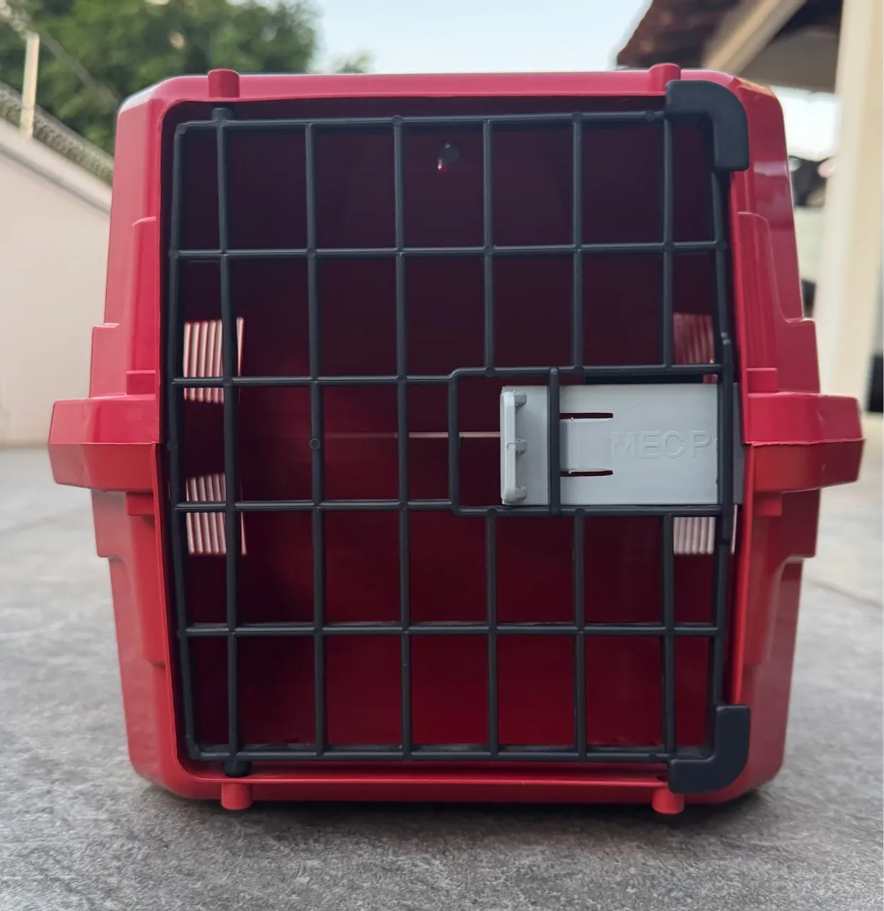 Caixa de transporte pet pequena