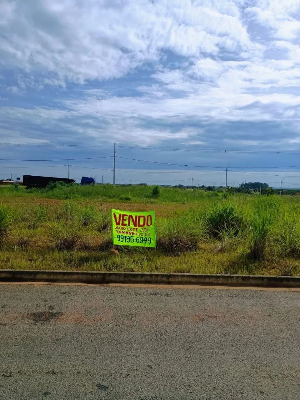 Vendo agio de lote 