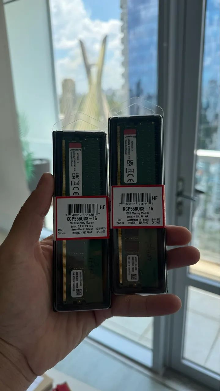 Memória DDR5 32Gb Nova e Garantia 