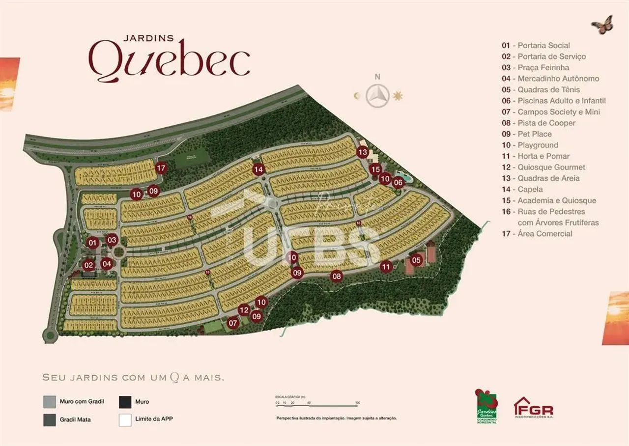 Lote Jardins Quebec