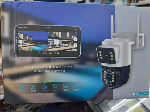 Câmera duas Lentes - a prova D'agua Wifi    - Foto 5