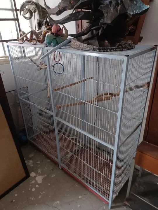 Viveiro para pássaros grande, em ótimo estado!