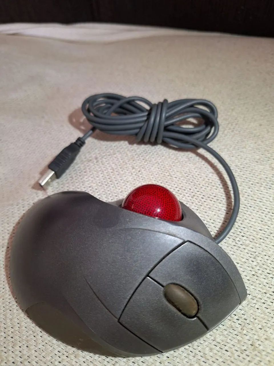7.  Mouse Trackball Logitech TrackMan Wheel - Foto 2