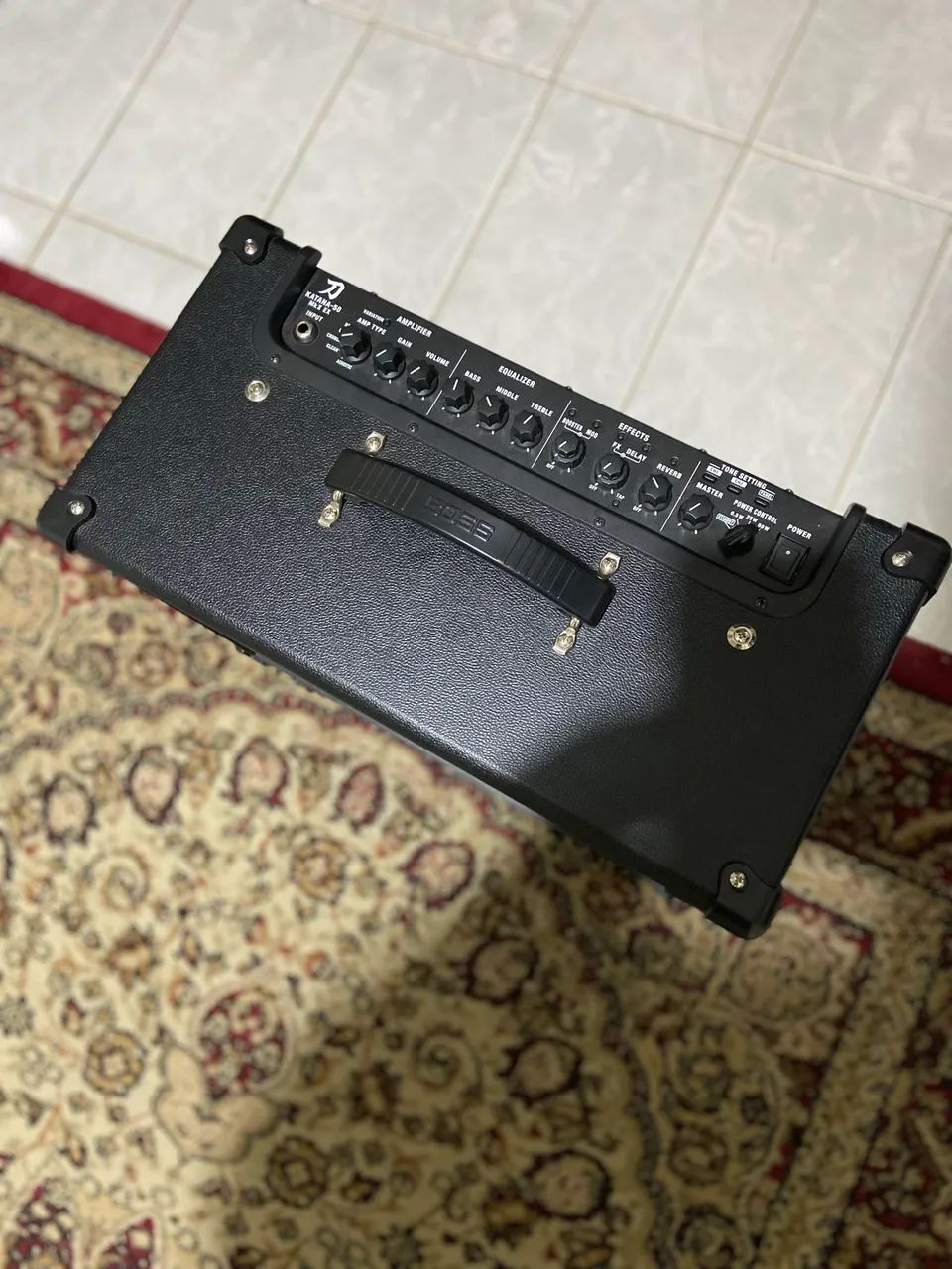 Amplificador Boss Katana 50 MKII EX + Cover Original Boss