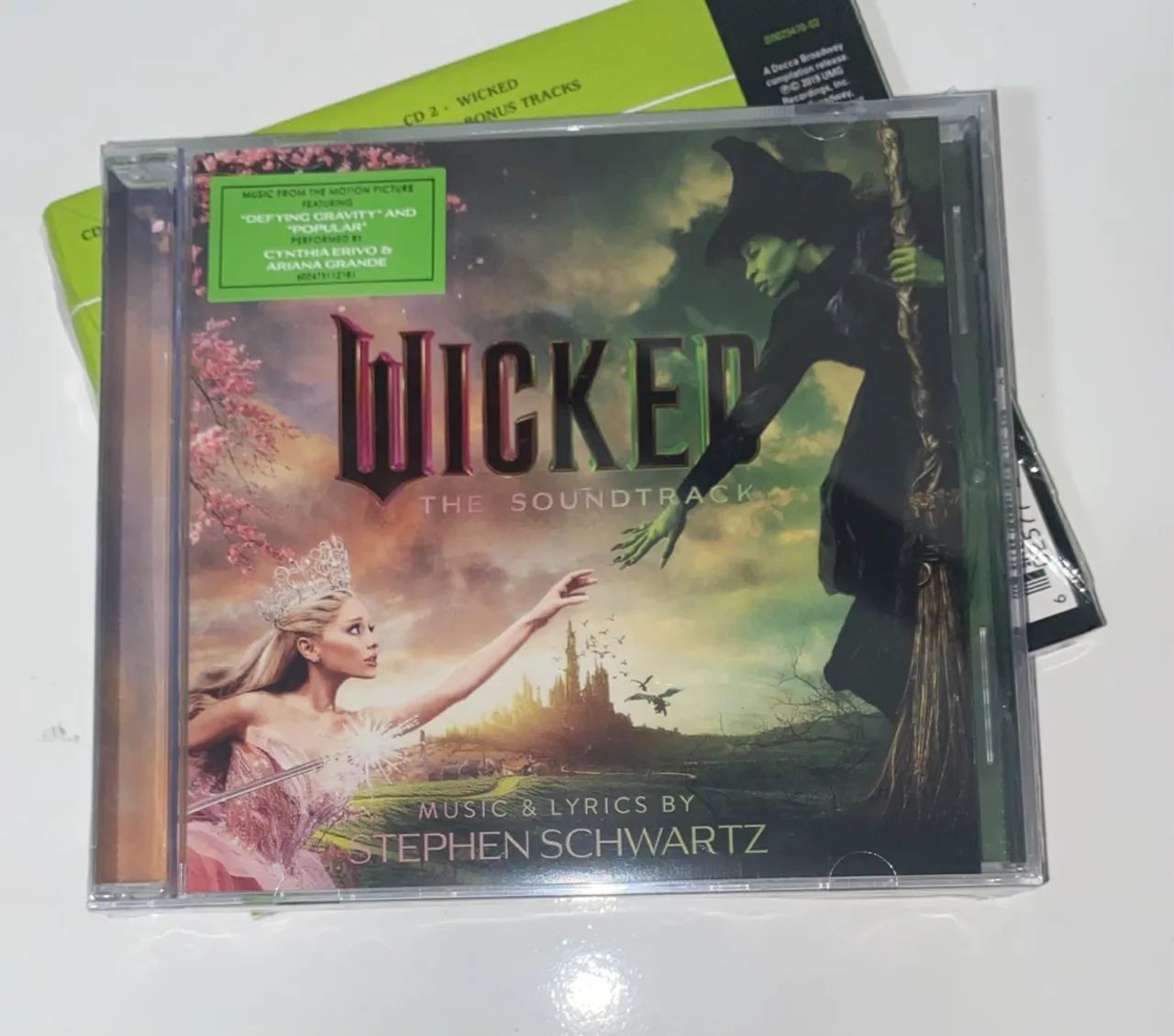 CD Wicked The Soundtrack - Original - Musical - Ariana Grande Cynthia Erivo