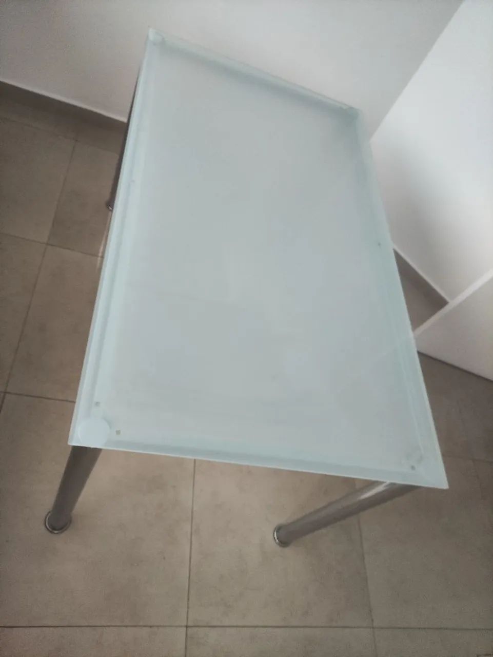 Mesa de vidro Branco - Foto 2