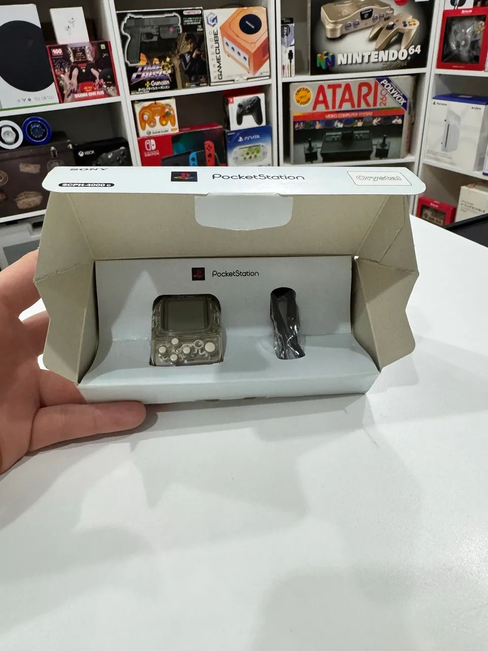 Vendo Pocketstation Ps1 Sony Crystal Original com case  - Foto 3