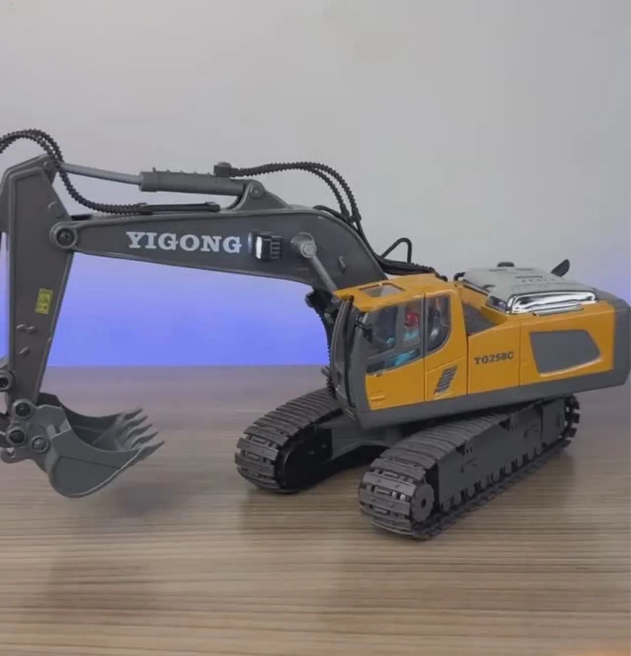 Retro escavadeira controle remoto - Foto 3