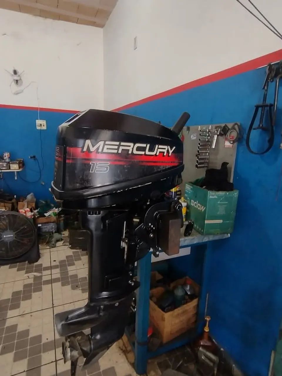 Vendo Mercury 15 Hp americano 