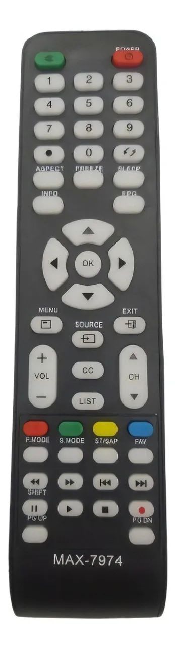 Controle Remoto Compatível Tv Cce Rc 512 , 516, 517, 517 D40 - Foto 4