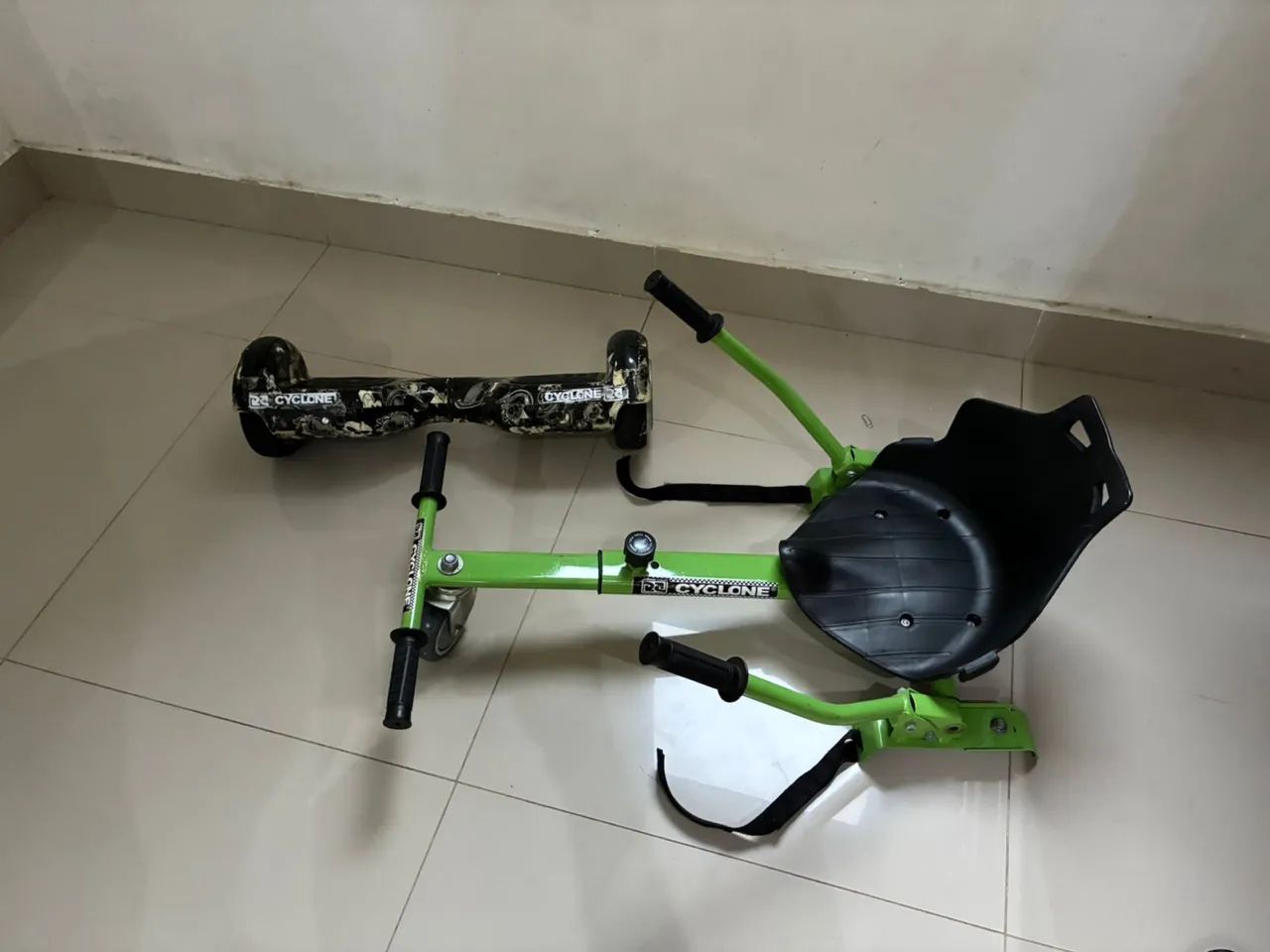 Woverboard/ com carrinho - Cyclone com carregador - Foto 4