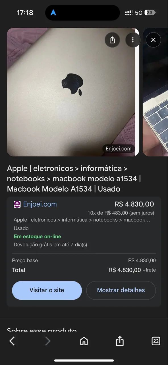 Macbook retina 12 2.800, perfeito - Foto 2