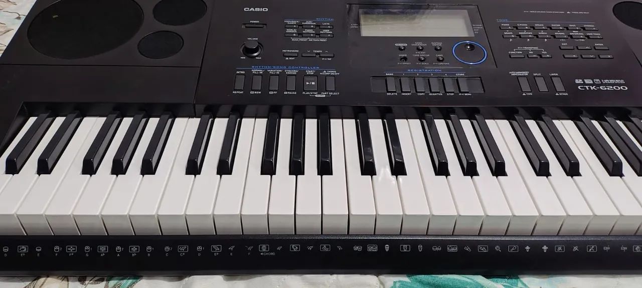 Teclado Casio CTK 6200 - Instrumentos musicais - Goianinha
