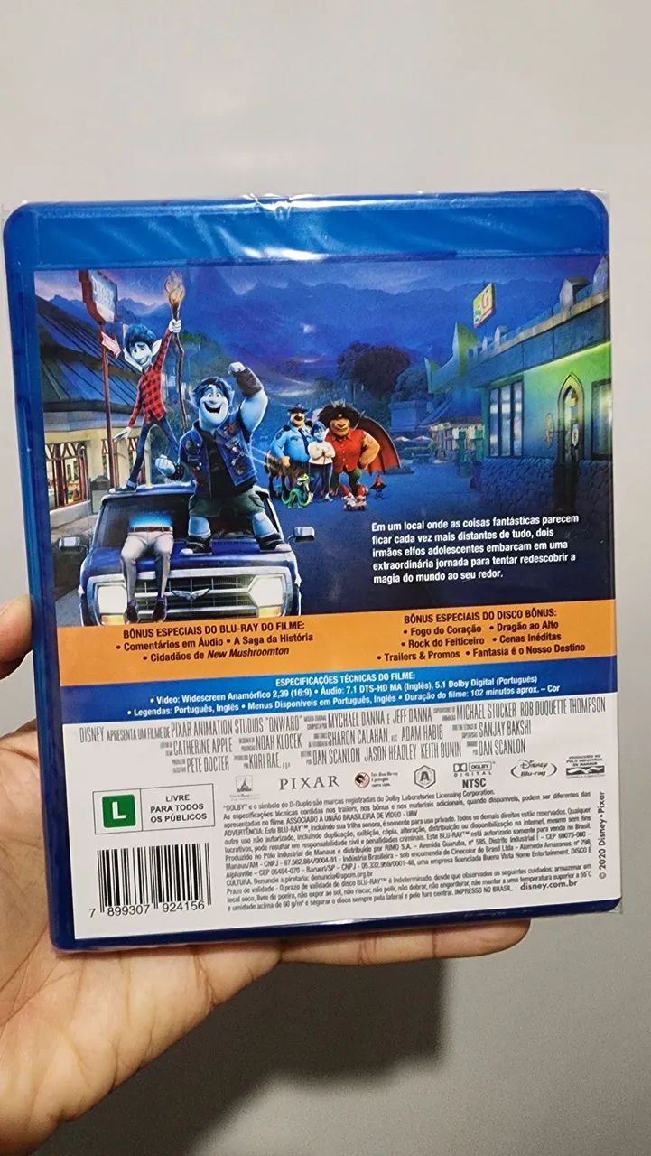 Blu-ray Dois Irmãos E Uma Jornada Fantástica Duplo Lacrado - CDs