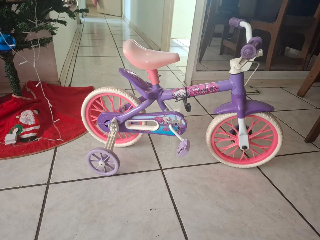 Bicicleta infantil feminina 