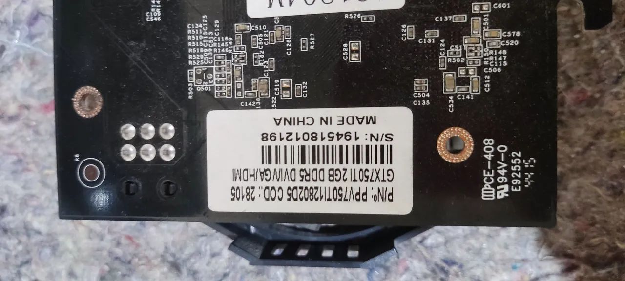 Placa de Vídeo NVIDIA GeForce GTX 750 TI 2 GB DDR5  - Foto 3
