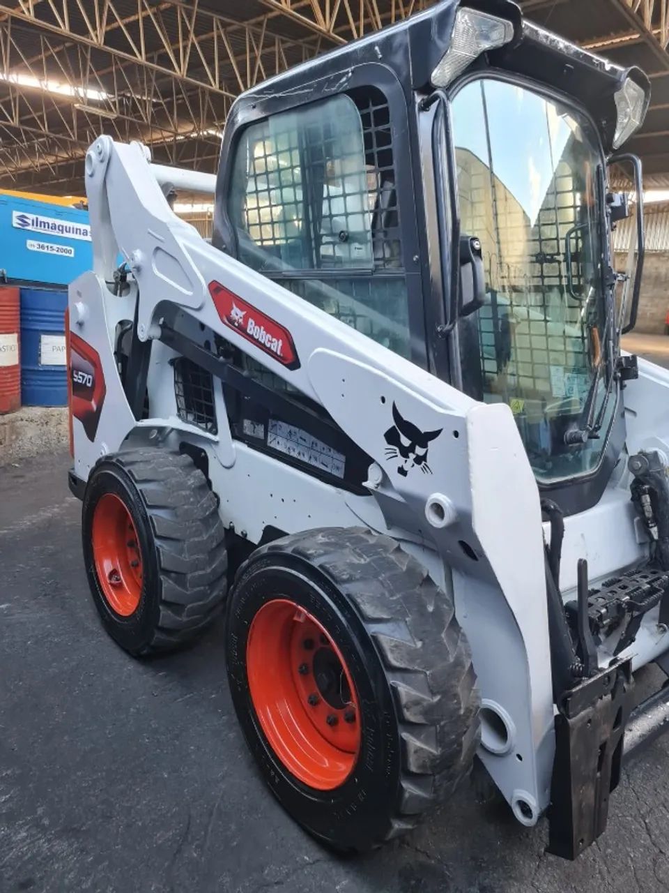Minicarregadeira Bobcat S570 2023 1913.9hs Ar+hf+2 Speed - Foto 5