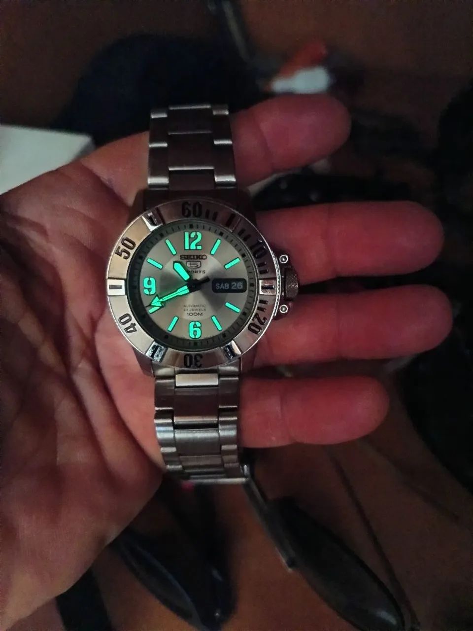 Relógio Seiko Sports 5 - Foto 5