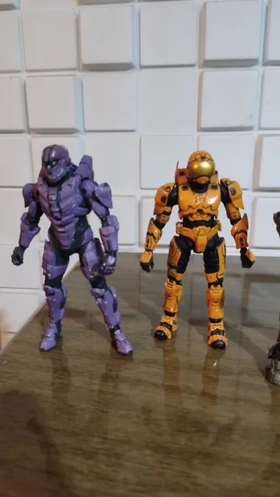 Lote com 6 Action Figures Halo  - Foto 5