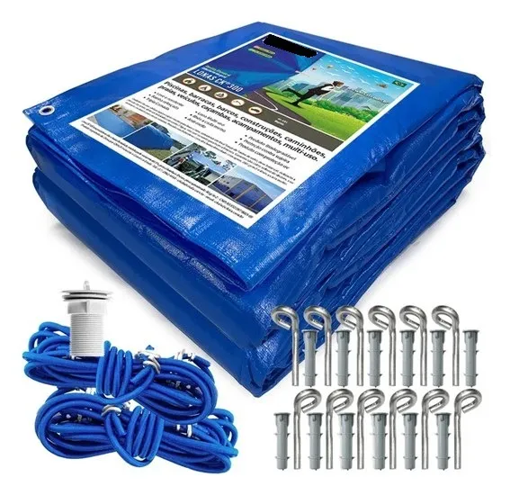 Capa De Piscina Completa 8,5x4,5 M