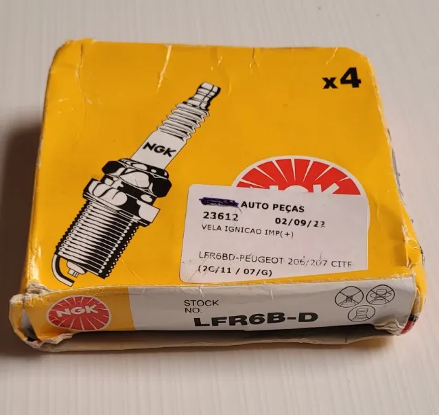 velas original NGH mod.LFR6B-D motor 1.6 Peugeot/Citroen