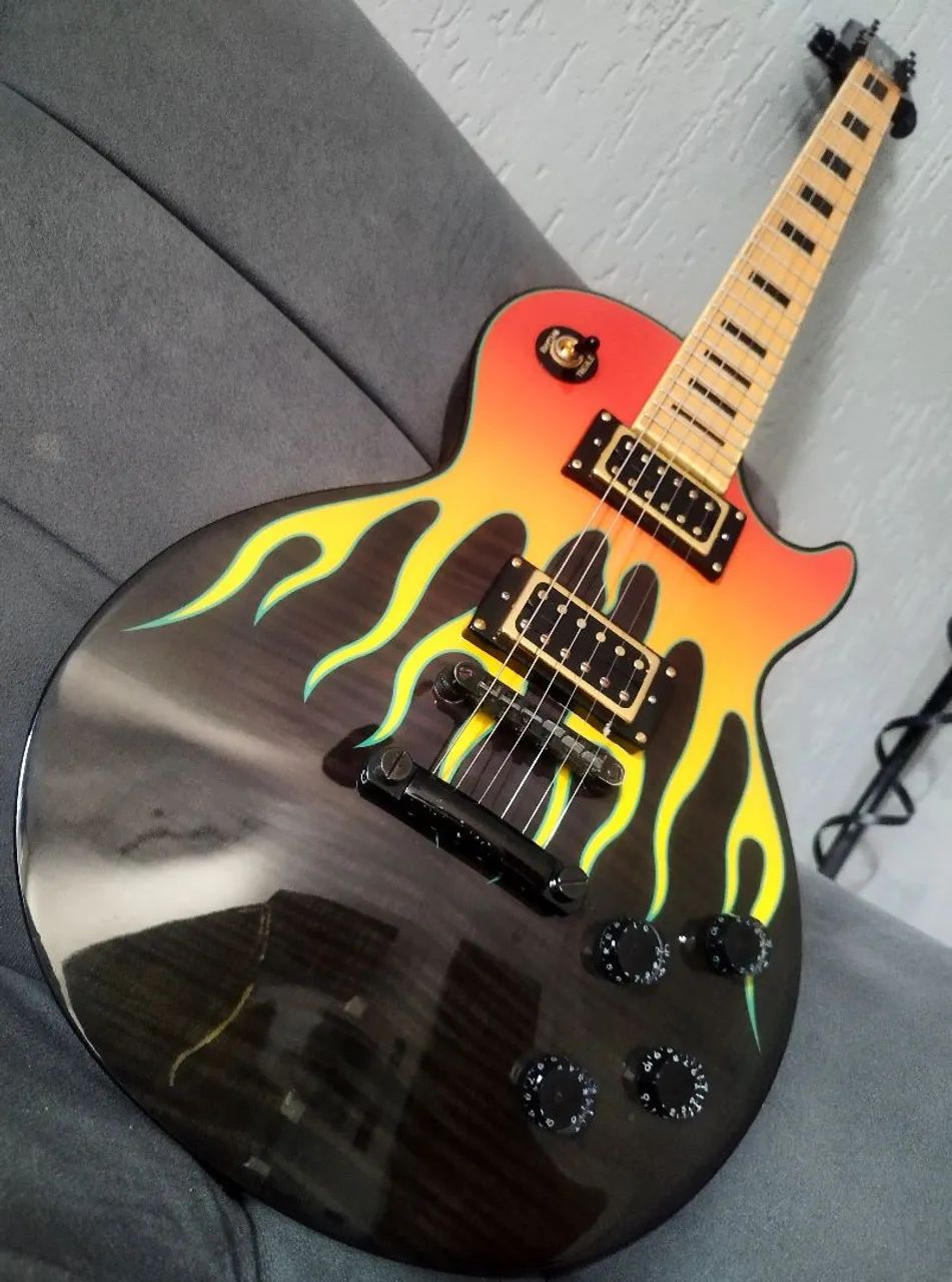 Epiphone Les Paul Custom JC Flame