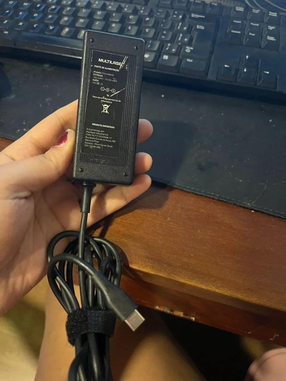 Fonte Carregador Usb-c 15v 2a - Foto 2
