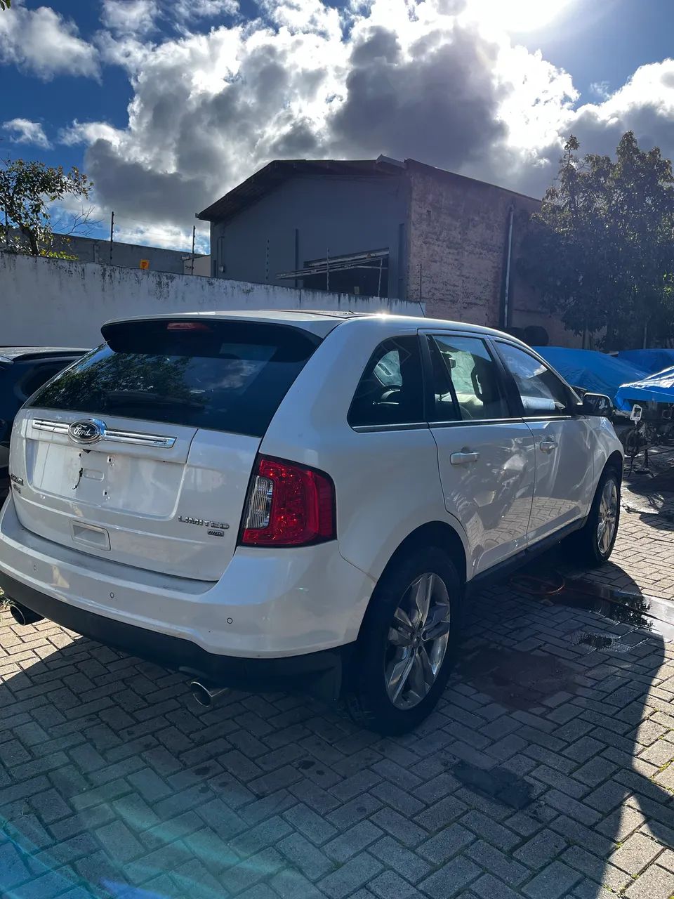 Sucata Ford Edge 3.5 V6 2012 moto Funcionando  - Foto 8