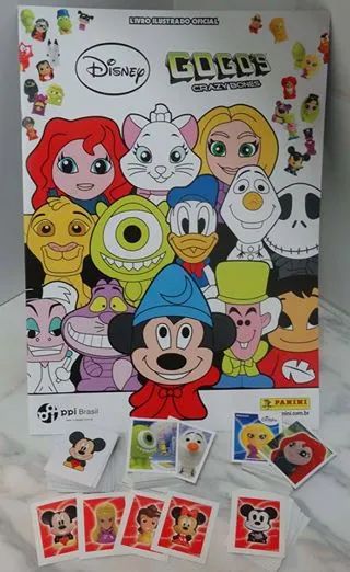 Disney Gogos - álbum e figurinhas - séries 1 e 2 - novos - Foto 2