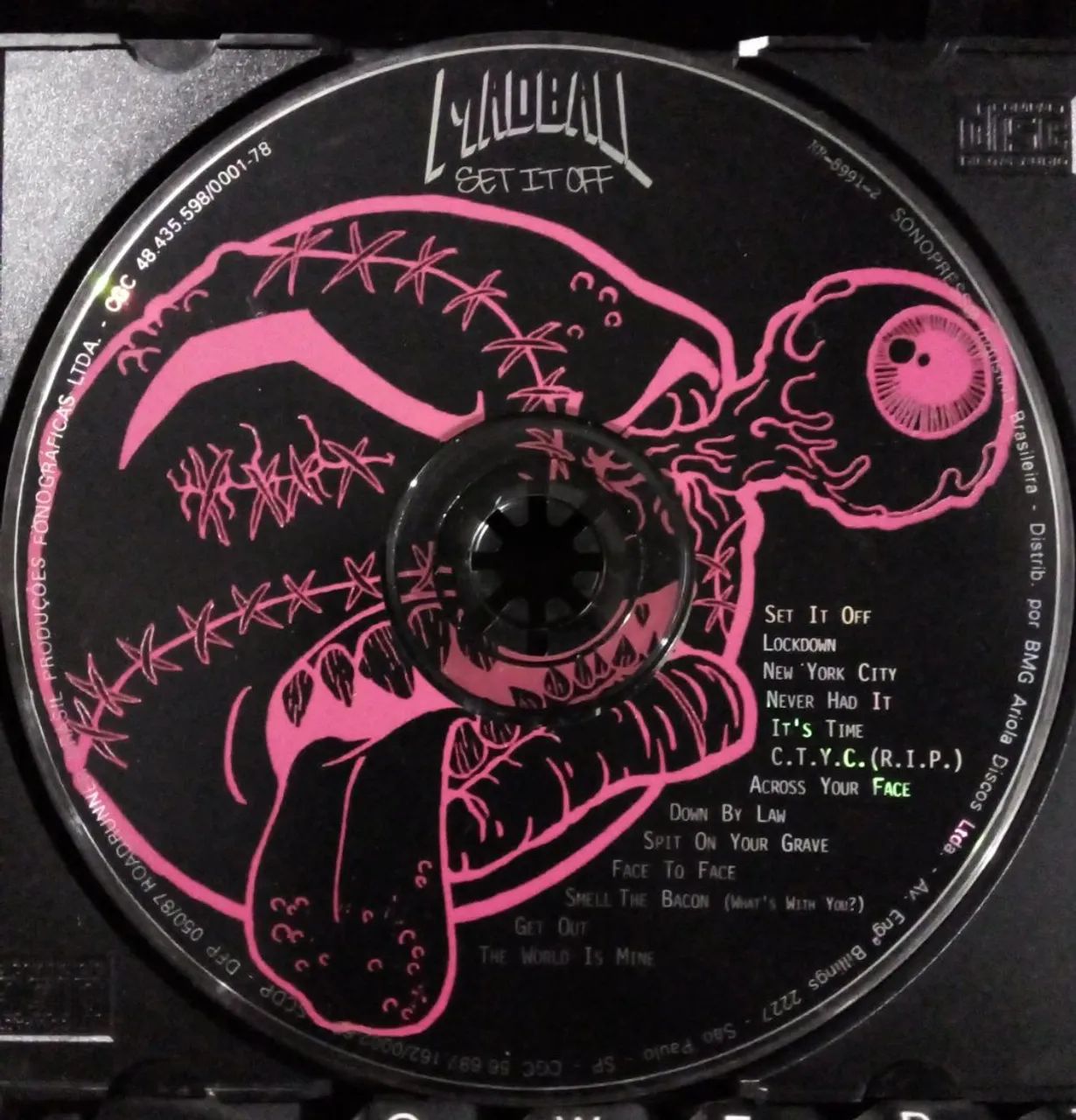 CD Madball - Set It Off 1994 Roadrunner - Foto 4