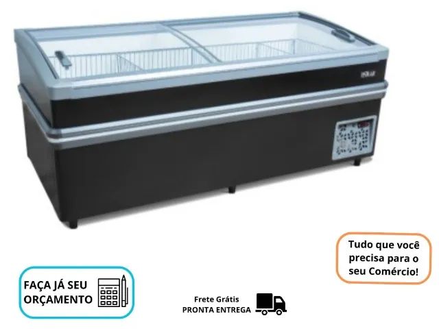 Ilha de Congelados 2,20M Polar Plus