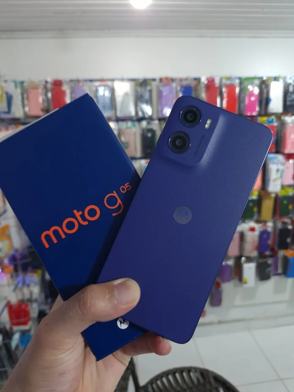 Celular Motorola G05 128GB Completo Com Nota Fiscal