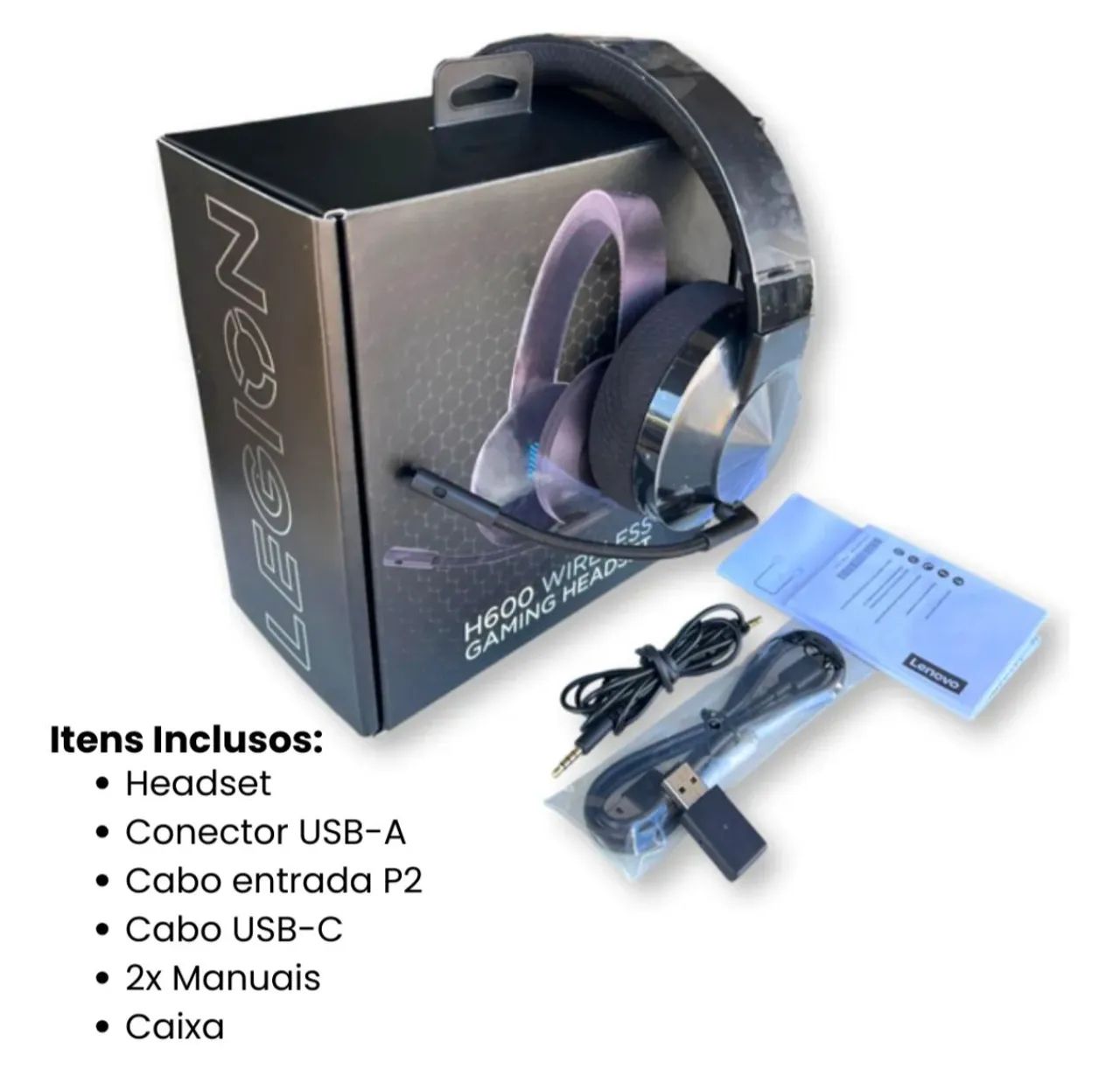 Fone de ouvido Legion H600