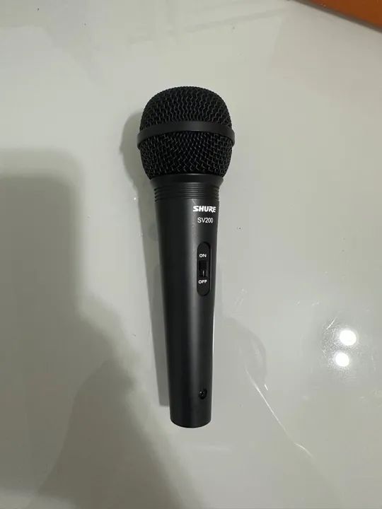 Microfone Shure SV200 Vocal - Novo - Foto 4